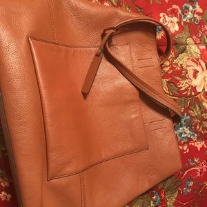 JCrew Leather Tote. GUC